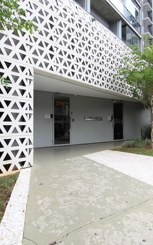 Studio para alugar com 30m², 1 quarto e 1 vagaFachada e Portaria