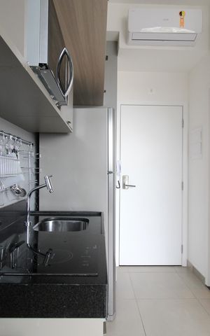 Studio para alugar com 30m², 1 quarto e 1 vagaCozinha