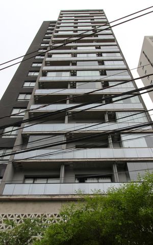 Studio para alugar com 30m², 1 quarto e 1 vagaFachada do Prédio