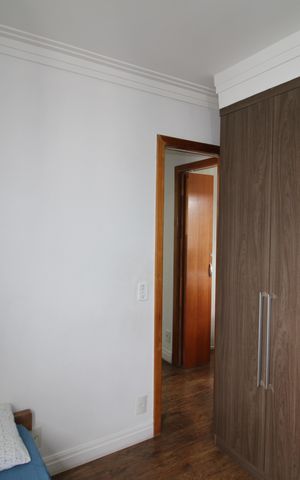 Apartamento à venda com 47m², 2 quartos e 1 vagaQuarto 2