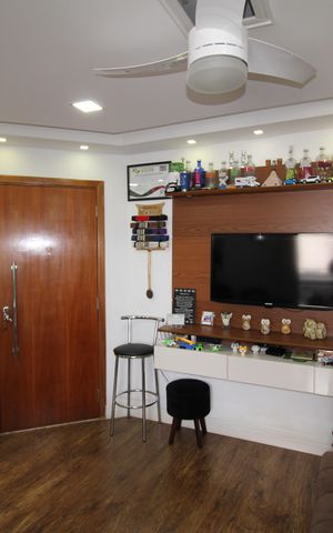 Apartamento à venda com 47m², 2 quartos e 1 vagaSala