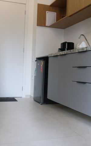 Studio à venda com 26m², 1 quarto e sem vagaStudio