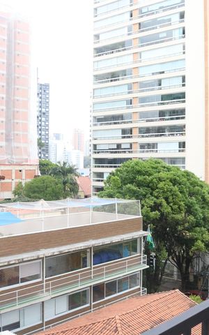 Studio à venda com 26m², 1 quarto e sem vagaVaranda