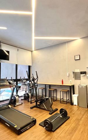 Apartamento à venda com 37m², 1 quarto e sem vagaÁrea comum - Academia