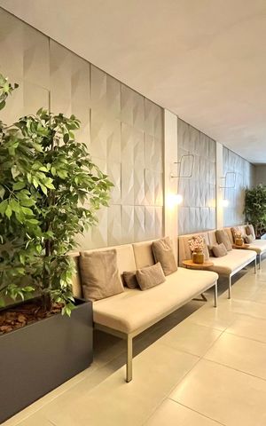 Apartamento à venda com 37m², 1 quarto e sem vagaHall social