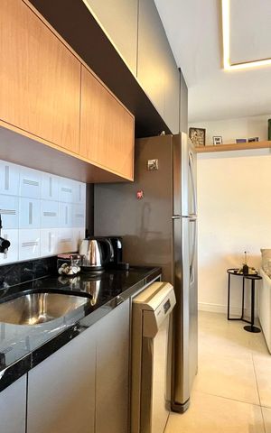Apartamento à venda com 37m², 1 quarto e sem vagaCozinha