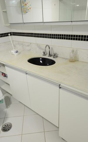 Apartamento à venda com 86m², 2 quartos e 1 vagaBanheiro