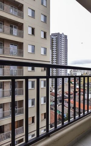 Apartamento para alugar com 44m², 2 quartos e 1 vagaVaranda