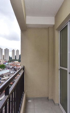 Apartamento para alugar com 44m², 2 quartos e 1 vagaVaranda
