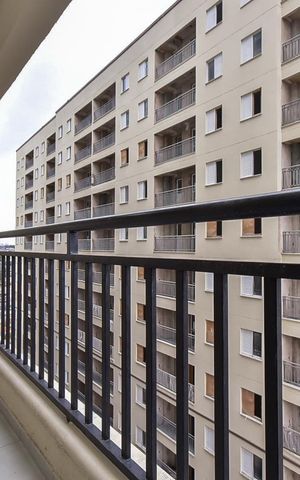 Apartamento para alugar com 44m², 2 quartos e 1 vagaVaranda