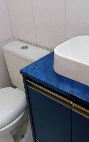 Casa de condomínio à venda com 92m², 3 quartos e 2 vagas Casa de condomínio à venda com 92m², 3 quartos e 2 vagasBanheiro