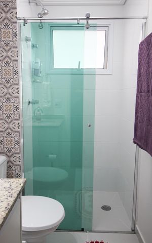 Apartamento à venda com 97m², 3 quartos e 2 vagasBanheiro da Suíte 1