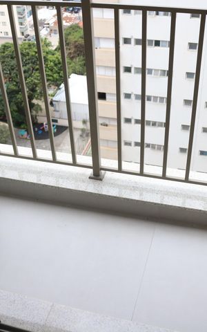 Studio à venda com 24m², 1 quarto e sem vagaVaranda