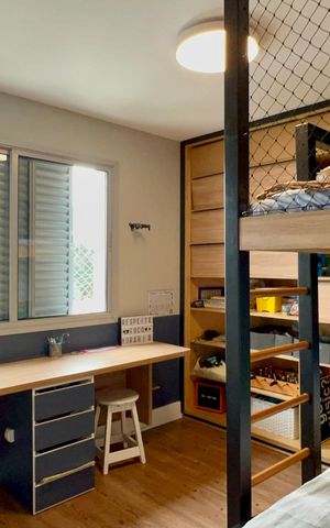 Apartamento à venda com 117m², 3 quartos e 2 vagas Apartamento à venda com 117m², 3 quartos e 2 vagasQuarto 2
