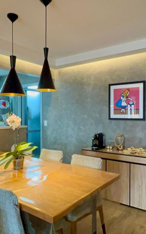 Apartamento à venda com 117m², 3 quartos e 2 vagas Apartamento à venda com 117m², 3 quartos e 2 vagasSala de Jantar
