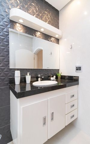 Casa à venda com 500m², 3 quartos e 5 vagasBanheiro da Suíte 3