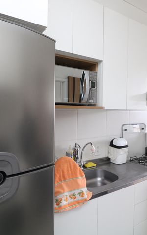 Apartamento à venda com 32m², 1 quarto e sem vagaCozinha