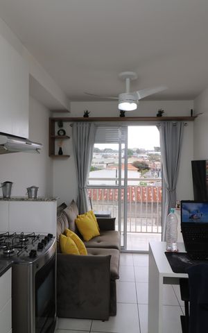 Apartamento à venda com 32m², 1 quarto e sem vagaCozinha