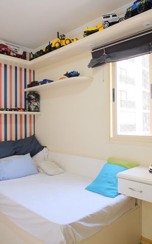 Apartamento à venda com 92m², 3 quartos e 2 vagasQuarto 1