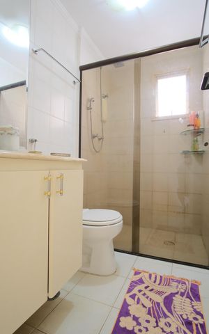 Apartamento à venda com 92m², 3 quartos e 2 vagasBanheiro da Suíte