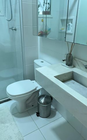 Apartamento à venda com 87m², 3 quartos e 1 vaga Apartamento à venda com 87m², 3 quartos e 1 vagaBanheiro