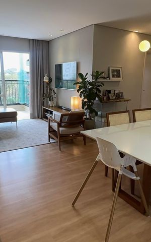 Apartamento à venda com 87m², 3 quartos e 1 vaga Apartamento à venda com 87m², 3 quartos e 1 vagaSala