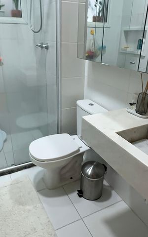 Apartamento à venda com 87m², 3 quartos e 1 vaga Apartamento à venda com 87m², 3 quartos e 1 vagaBanheiro