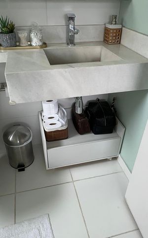 Apartamento à venda com 87m², 3 quartos e 1 vaga Apartamento à venda com 87m², 3 quartos e 1 vagaBanheiro da Suíte