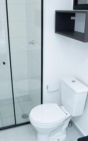 Apartamento à venda com 35m², 1 quarto e sem vaga Apartamento à venda com 35m², 1 quarto e sem vagaBanheiro