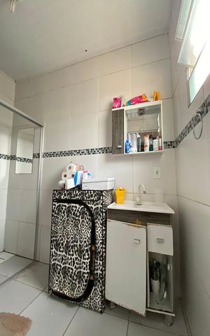 Casa à venda com 105m², 3 quartos e 1 vagaBanheiro da Suíte