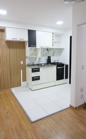 Apartamento para alugar com 39m², 2 quartos e 1 vagaSala/Cozinha