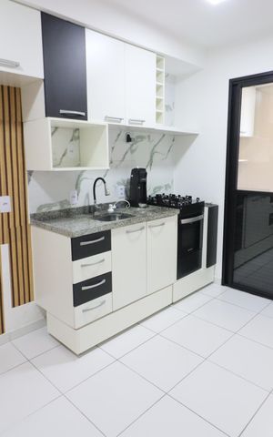 Apartamento para alugar com 39m², 2 quartos e 1 vagaSala/Cozinha