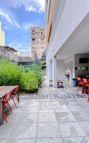 Apartamento para alugar com 40m², 1 quarto e 1 vagaÁrea comum - Churrasqueira