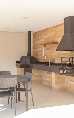 Apartamento para alugar com 56m², 2 quartos e 1 vaga Apartamento para alugar com 56m², 2 quartos e 1 vagaÁrea comum - Churrasqueira