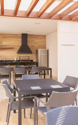 Apartamento para alugar com 56m², 2 quartos e 1 vaga Apartamento para alugar com 56m², 2 quartos e 1 vagaÁrea comum - Churrasqueira