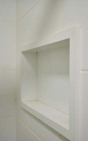 Apartamento para alugar com 37m², 1 quarto e sem vaga Apartamento para alugar com 37m², 1 quarto e sem vagaBanheiro da Suíte