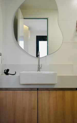 Apartamento para alugar com 37m², 1 quarto e sem vaga Apartamento para alugar com 37m², 1 quarto e sem vagaBanheiro da Suíte