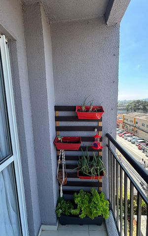 Apartamento à venda com 57m², 2 quartos e 1 vaga Apartamento à venda com 57m², 2 quartos e 1 vagaVaranda