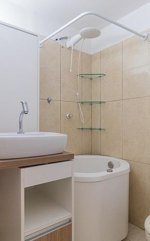 Apartamento à venda com 39m², 1 quarto e sem vagaBanheiro