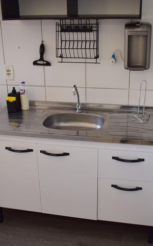 Apartamento para alugar com 45m², 2 quartos e 1 vagaCozinha e Área de Serviço