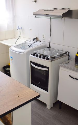 Apartamento para alugar com 45m², 2 quartos e 1 vagaCozinha e Área de Serviço