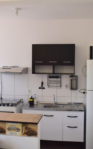 Apartamento para alugar com 45m², 2 quartos e 1 vagaCozinha e Área de Serviço