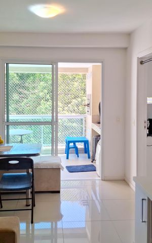 Apartamento para alugar com 55m², 1 quarto e 1 vaga Apartamento para alugar com 55m², 1 quarto e 1 vagaSala