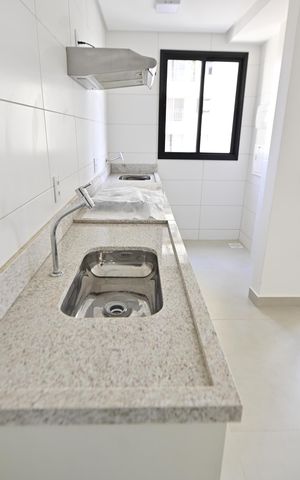 Apartamento à venda com 48m², 1 quarto e 1 vaga Apartamento à venda com 48m², 1 quarto e 1 vagaSala/Cozinha