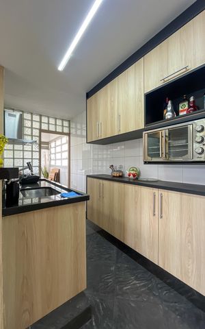 Apartamento para alugar com 78m², 3 quartos e 1 vagaCozinha