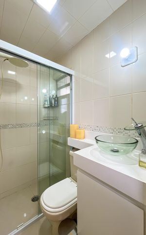 Apartamento para alugar com 78m², 3 quartos e 1 vagaBanheiro da Suíte