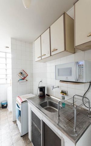 Apartamento à venda com 41m², 2 quartos e sem vagaCozinha e Área de Serviço