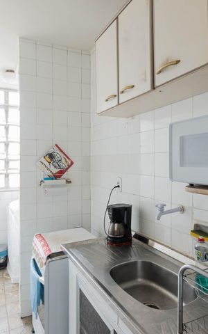 Apartamento à venda com 41m², 2 quartos e sem vagaCozinha e Área de Serviço