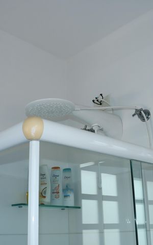 Casa de condomínio para alugar com 300m², 5 quartos e 4 vagasBanheiro da Suíte 3