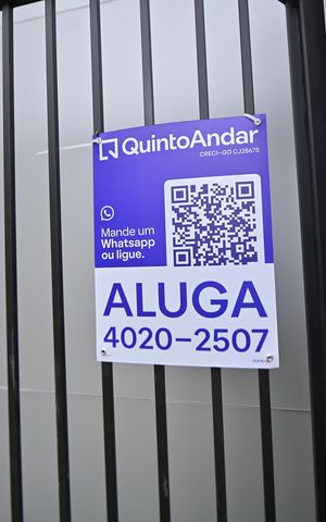Casa de condomínio para alugar com 153m², 3 quartos e 2 vagasPlaca